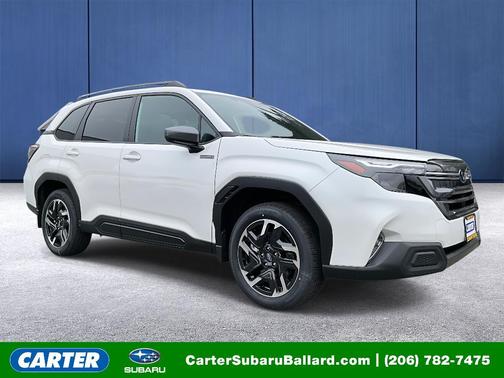 Crystal White Pearl 2026 Subaru Forester Premium