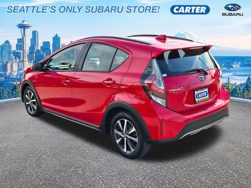Absolutely Red 2018 Toyota Prius c Two