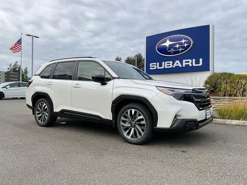 Crystal White Pearl 2025 Subaru Forester Touring