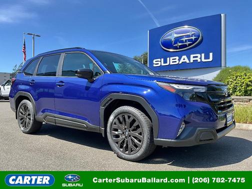 Sapphire Blue Pearl 2026 Subaru Forester Sport