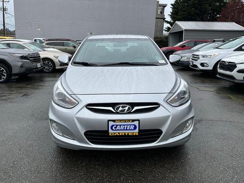 Ironman Silver Metallic 2014 Hyundai Accent GLS
