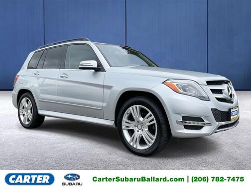 Iridium Silver Metallic 2014 Mercedes-Benz GLK-Class GLK 350 4MATIC