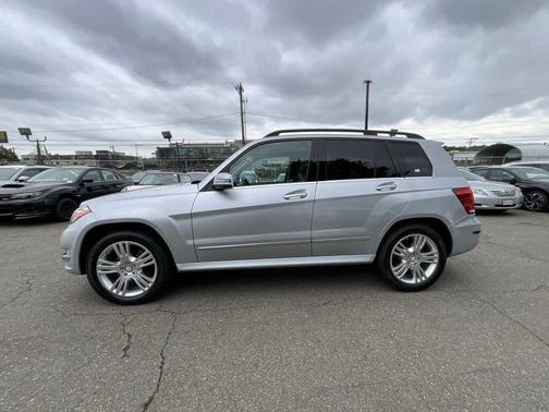 Iridium Silver Metallic 2014 Mercedes-Benz GLK-Class GLK 350 4MATIC