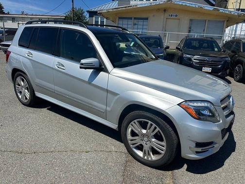 Iridium Silver Metallic 2014 Mercedes-Benz GLK-Class GLK 350 4MATIC
