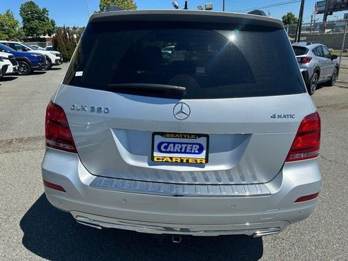 Iridium Silver Metallic 2014 Mercedes-Benz GLK-Class GLK 350 4MATIC