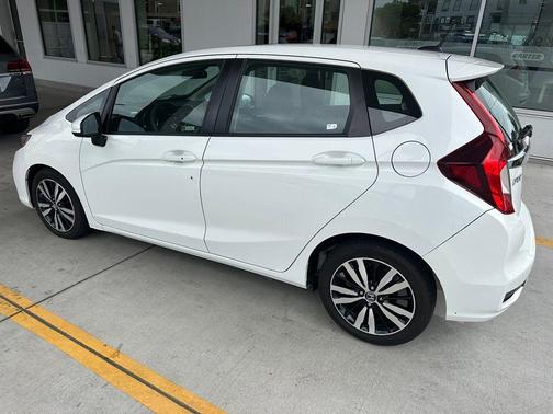 White Orchid Pearl 2018 Honda Fit EX