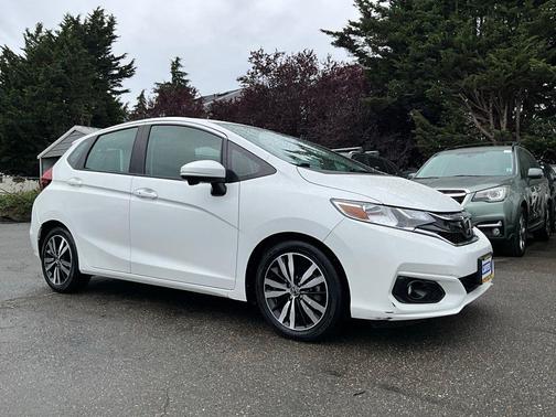 White Orchid Pearl 2018 Honda Fit EX