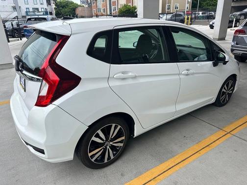 White Orchid Pearl 2018 Honda Fit EX