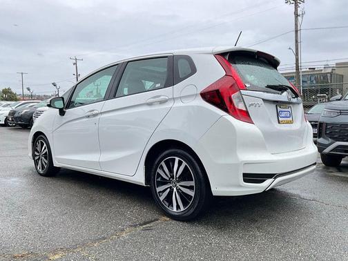 White Orchid Pearl 2018 Honda Fit EX