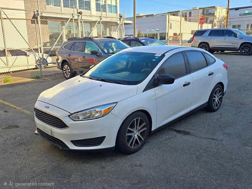 Oxford White 2016 Ford Focus S