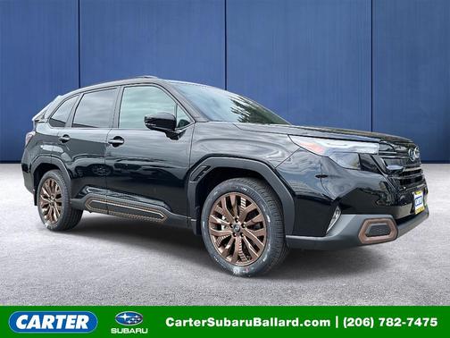 Crystal Black Silica 2026 Subaru Forester Sport