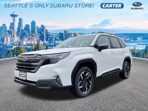 Crystal White Pearl 2026 Subaru Forester Limited