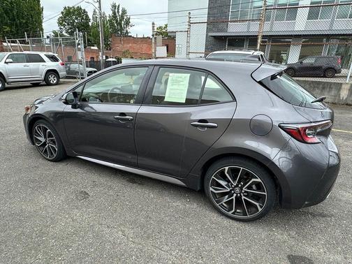 Gray 2021 Toyota Corolla Hatchback XSE