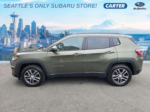 Olive Green Pearlcoat 2017 Jeep Compass Latitude