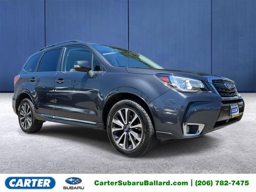 Dark Gray Metallic 2018 Subaru Forester 2.0XT Touring