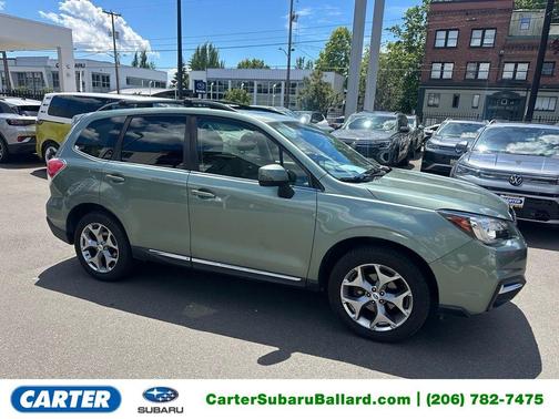 Jasmine Green Metallic 2017 Subaru Forester 2.5i Touring