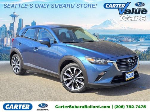Eternal Blue Mica 2019 Mazda CX-3 Touring