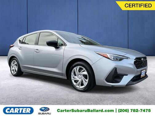 Ice Silver Metallic 2024 Subaru Impreza Base