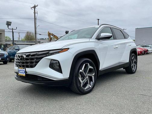 Quartz White 2022 Hyundai TUCSON SEL