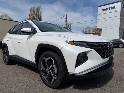 Quartz White 2022 Hyundai TUCSON SEL