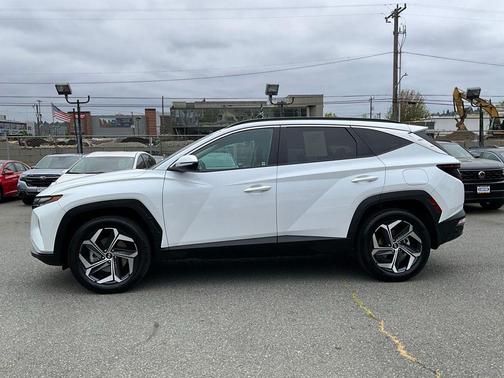 Quartz White 2022 Hyundai TUCSON SEL