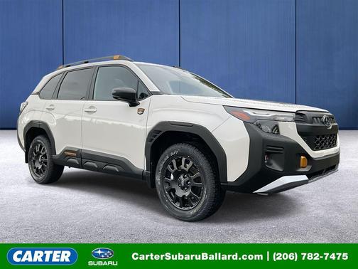 Crystal White Pearl 2026 Subaru Forester Wilderness