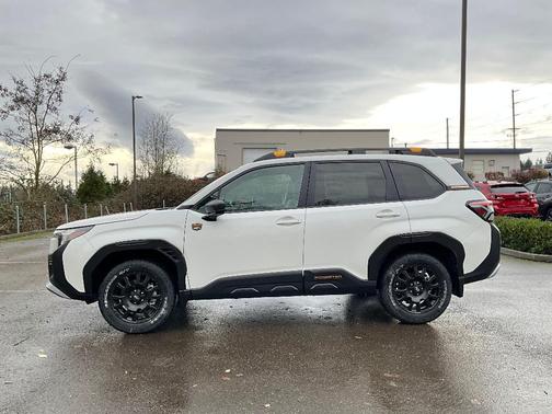Crystal White Pearl 2026 Subaru Forester Wilderness