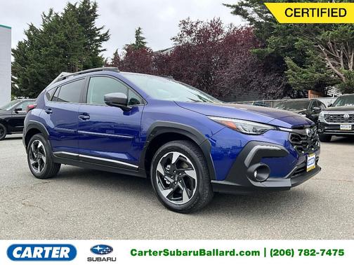 Sapphire Blue Pearl 2024 Subaru Crosstrek Limited