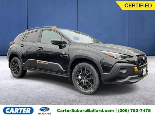 Crystal Black Silica 2025 Subaru Crosstrek Wilderness