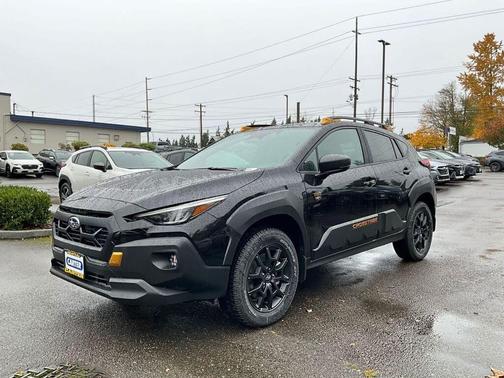 Crystal Black Silica 2025 Subaru Crosstrek Wilderness