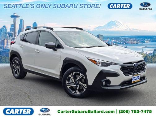 Crystal White Pearl 2024 Subaru Crosstrek Premium