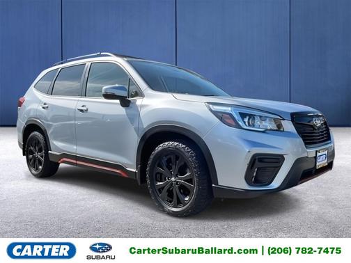 Ice Silver Metallic 2019 Subaru Forester Sport