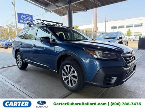 Abyss Blue Pearl 2020 Subaru Outback Premium