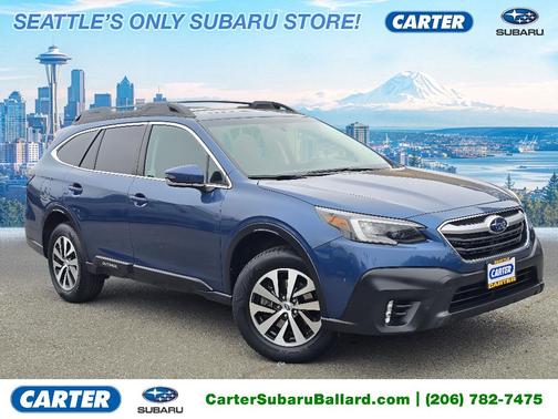 Abyss Blue Pearl 2020 Subaru Outback Premium