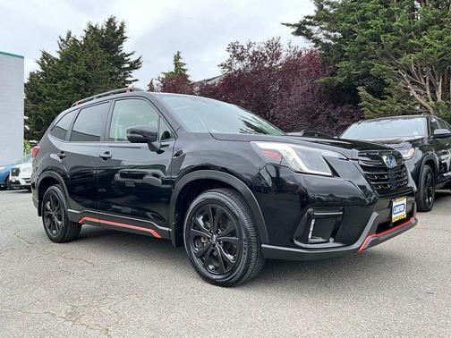 Crystal Black Silica 2023 Subaru Forester Sport