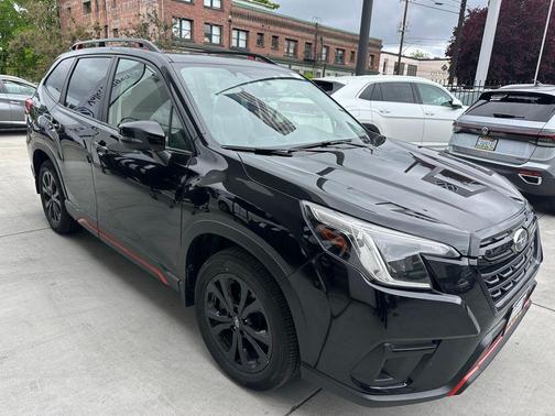 Crystal Black Silica 2023 Subaru Forester Sport