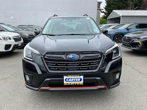 Crystal Black Silica 2023 Subaru Forester Sport
