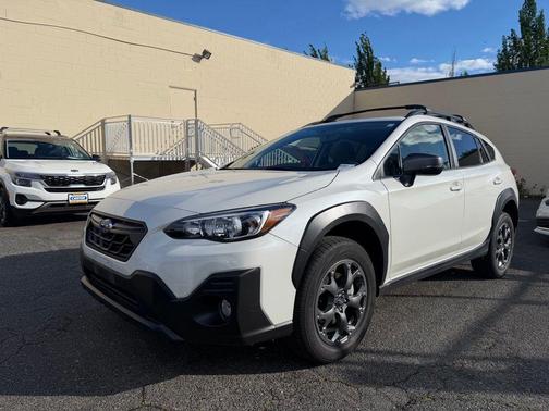 Crystal White Pearl 2023 Subaru Crosstrek Sport