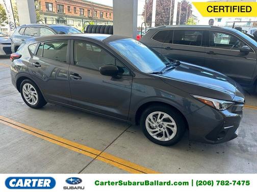 Magnetite Gray Metallic 2024 Subaru Impreza Base