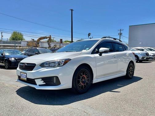 Crystal White Pearl 2023 Subaru Impreza Sport