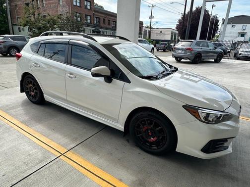 Crystal White Pearl 2023 Subaru Impreza Sport