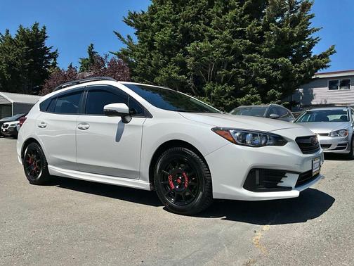 Crystal White Pearl 2023 Subaru Impreza Sport
