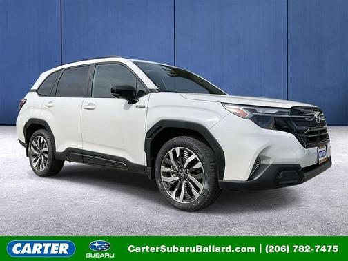 Crystal White Pearl 2026 Subaru Forester Touring