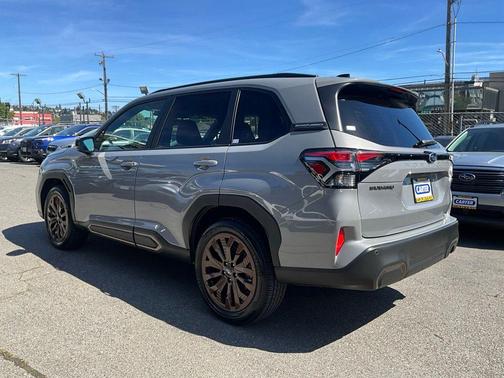 Riverrock Green 2025 Subaru Forester Hybrid Sport