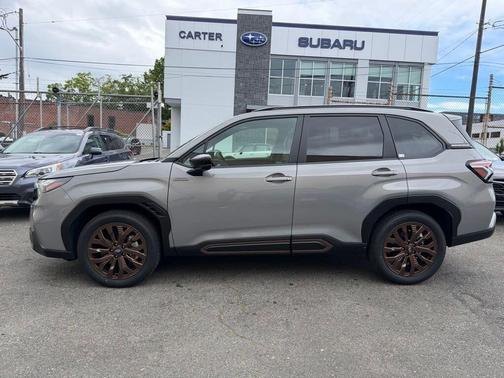 Riverrock Green 2025 Subaru Forester Hybrid Sport