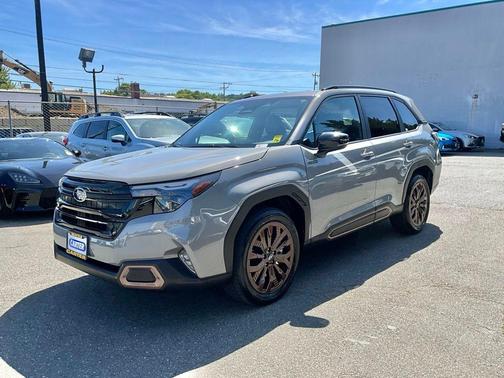 Riverrock Green 2025 Subaru Forester Hybrid Sport