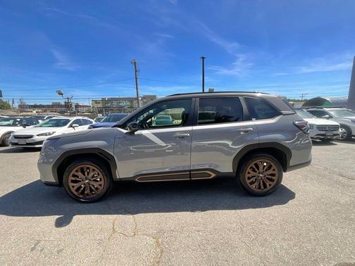 Riverrock Green 2025 Subaru Forester Hybrid Sport