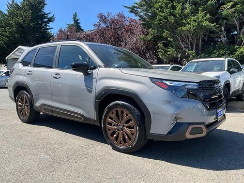 Riverrock Green 2025 Subaru Forester Hybrid Sport