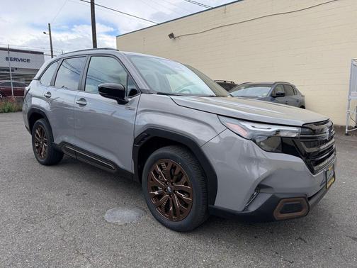 Riverrock Green 2025 Subaru Forester Hybrid Sport