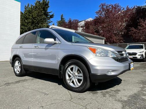 Alabaster Silver Metallic 2011 Honda CR-V EX-L